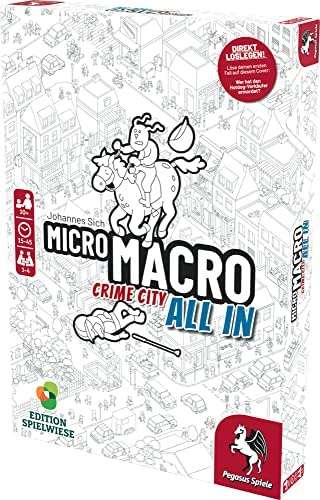 Pegasus/Spielwiese 59062G MicroMacro: Crime City 3 – All In (Edition Spielwiese)