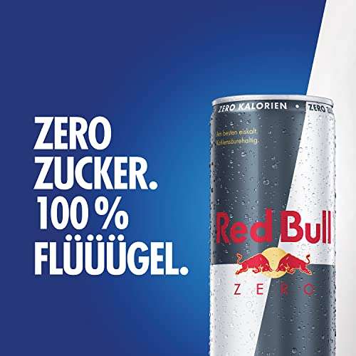 Red Bull Zero. Pfandfehler 24x 250ml.