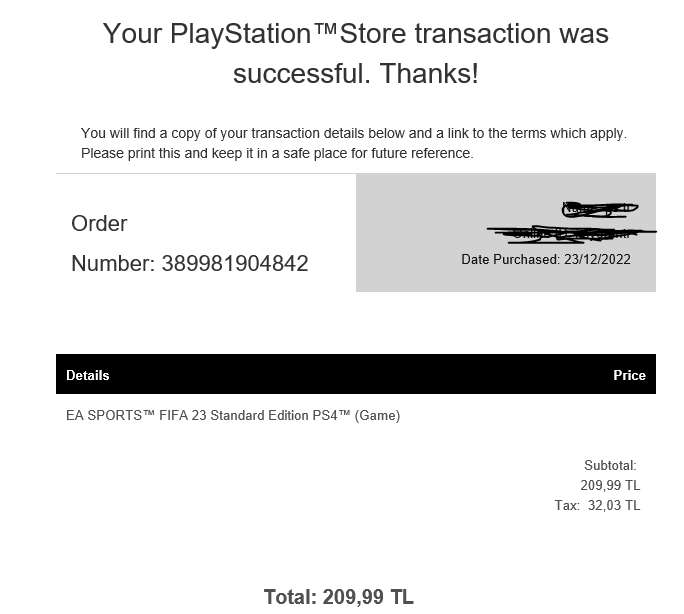 [PS Store TR] FIFA 23 PS4