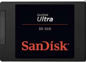 SanDisk Ultra 3D SSD 1 TB interne SSD (SSD intern 2,5 Zoll, stoßbeständig, 3D NAND-Technologie)