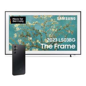 Samsung The Frame GQ55LS03BG 138cm 55" 4K QLED 120Hz Smart TV + Galaxy A34 (Abholpreis)