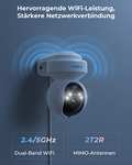 Reolink E1 Outdoor NUR WEISS 5MP PTZ Überwachungskamera 3 x optischer Zoom 2,4/5GHz WLAN Outdoor 2-Wege-Audio [amazon] 7 % Gutschein-/Coupon