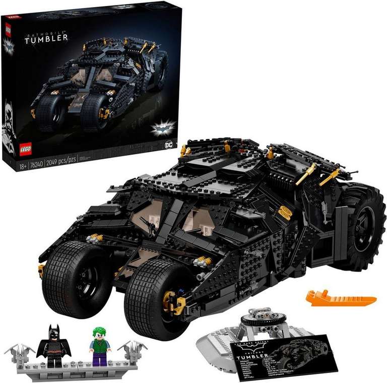 LEGO Super Heroes 76240 LEGO DC Batman – Batmobile Tumbler (Otto flat), Lieferbar Mitte Februar