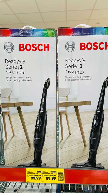 Lokal: Bosch Handstaubsauger - Readyy’y Serie 2 16V | Lokal bei Penny am Kretelmoor 24568