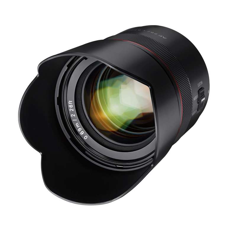Samyang 75mm F1.8 für Sony E-Mount [APS-C and FF]
