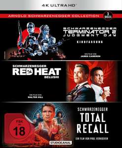 Arnold Schwarzenegger Collection (3x 4K Blu-ray) für 18,67€ (Thalia & Bol)
