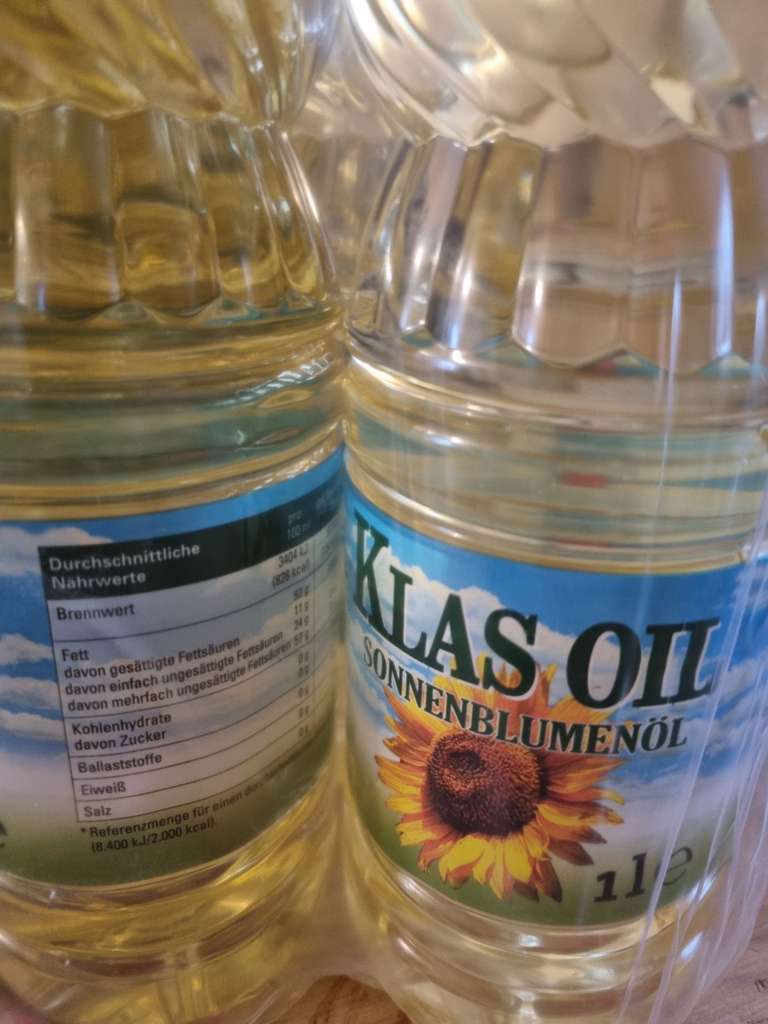 Sonnenblumenöl mit Lidl Plus nur 1,49 Euro