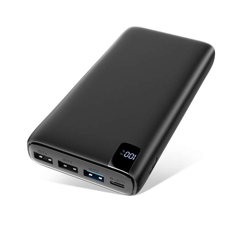[Prime] ADDTOP Power Bank 26800mAh, 22,5W USB C, PD 20W, mit 4 Ports (Händler: KaiEn UK)