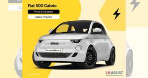 Leasing / Fiat 500C Cabrio e (118 PS) für effektiv 273,08€ mtl. / 24 Monate / 10.000 km