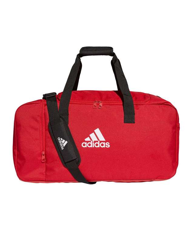 [11Teamsports] Adidas Tiro Duffel Bag Gr. M Rot Weiss