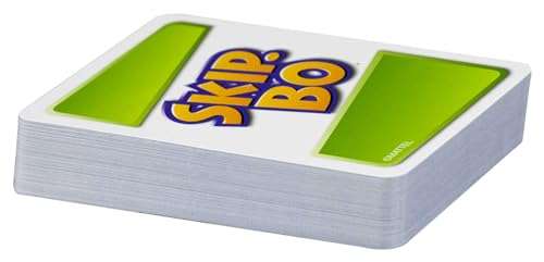 [Prime] Mattel Games Skip-BO, Kartenspiel, für 2-6 Personen, ab 7 Jahren