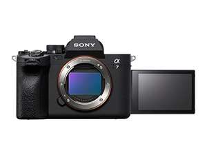Sony a7 IV Body (33 MP, Echtzeit-Autofokus, 10 BpS, 4K60p, neigbarer Touchscreen, Z Akku mit hoher Speicherkapazität), Schwarz