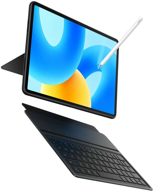 Huawei MatePad 11.5 Tablet + M-Pencil Stift + Smart Keyboard | 11.5", 2200x1440, IPS, 120Hz, 420nits | SD 7 Gen 1 | 6/128GB | Harmony OS