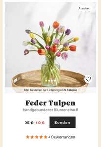 15€ Rabatt auf alle Blumen (Bestandskunden/Neukunden)