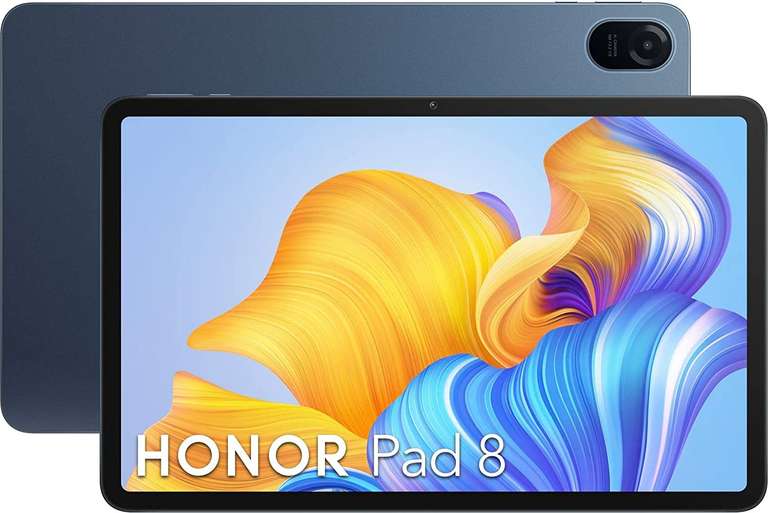 Honor Pad 8 Tablet (12", 2000x1200, IPS, Snapdragon 680, 6/128GB, USB-C, 7250mAh, Android 12, 520g)