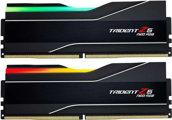 DDR5 G.Skill Trident Z5 Neo RGB DDR5-6000 BK C30 DC - 32GB (AMD EXPO)