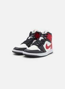 Air Jordan 1 Mid / Red, Black, white / sneaker