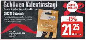 [EDEKA Berlin] CHRIST 25€-Geschenkkarte