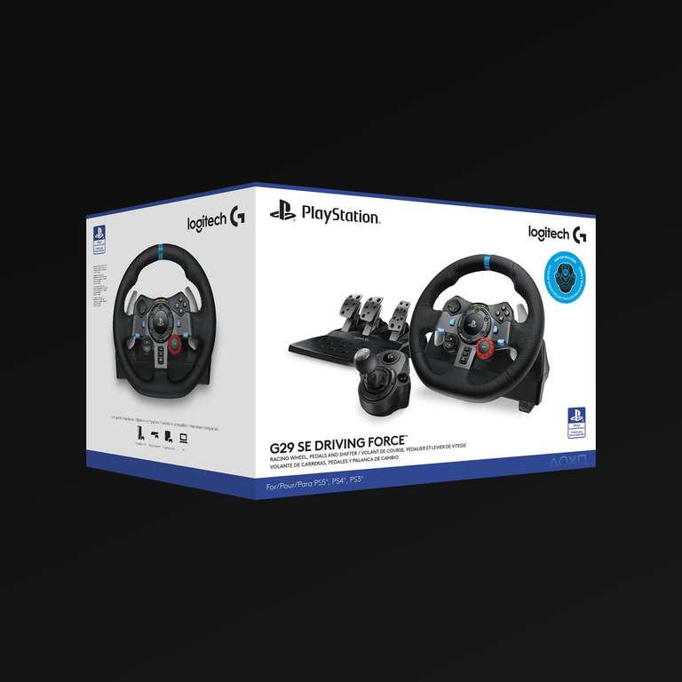 G29 SE Driving Force Lenkrad + Pedale + Controller – PS5/PS4/PC, bei Amazon at Amazon 219,98€