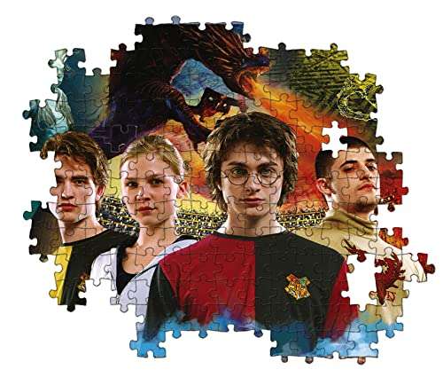 [Prime/OttoUp]Clementoni Harry Potter 39656 Puzzle Erwachsene 1000 Teile, Transparent