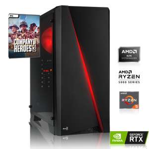 [MemoryPC] Gaming-PC mit AMD Ryzen 5 5500 / RTX 3070 8GB | 500GB M.2 SSD / 16GB DDR4 + CoH3