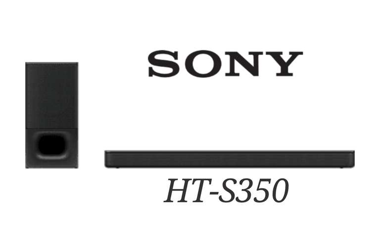 SONY HT-S350, Soundbar 2.1, Schwarz, HDMI-ARC - Bluetooth, 320 Watt