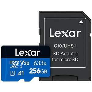 Lexar Micro SD Karte 256GB | microSDXC + adapter