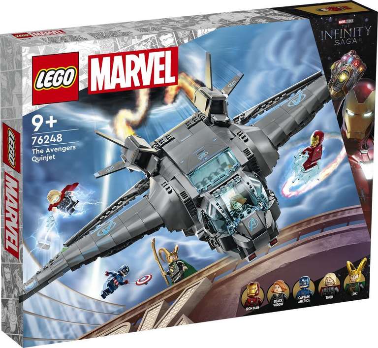 LEGO Marvel Super Heroes 76248 Der Quinjet der Avengers