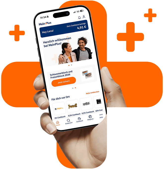 [MeinPlus] 5 € Extra-Cashback bei Online-Einkauf über die MeinPlus-App (Volksbanken Raiffeisenbanken VR Vorteilsprogramm)