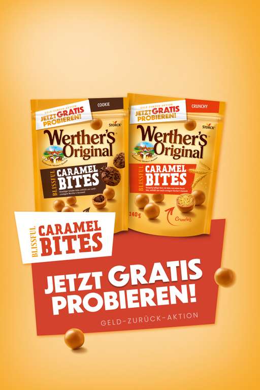 [GzG] Werther‘s Original Caramel Bites Gratis Testen ab 02.01.