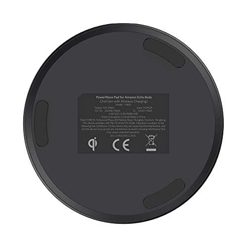 [Prime]Kabelloses PowerWave-5-W-Ladepad „Made for Amazon“ für Amazon Echo Buds (2. Gen. mit kabelloser Ladefunktion)