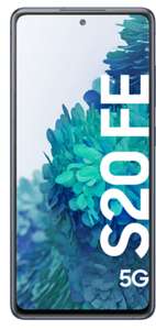 O2 Netz: Samsung Galaxy S20 FE 5G 128GB alle Farben + Trio Charger im Blue M Allnet/SMS Flat 12GB LTE für 19,99€/Monat + 4,95€ ZZG