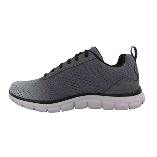 Skechers Sport TRACK - Sneaker low - charcoal/black (Größe 46)