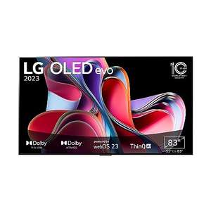 LG OLED83G39LA TV 210 cm (83 Zoll) OLED Fernseher (Gallery Design, Brightness Booster Max, 120 Hz) [Modelljahr 2023]