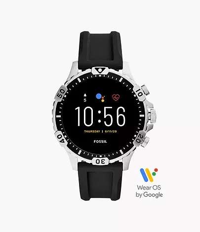 Fossil Smartwatch Sale: Fossil Gen 5E Silikon Schwarz oder Fossil Garrett HR Silikon schwarz für 109,00€ inkl. Versand