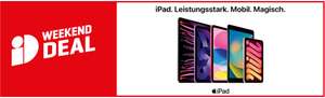 (Lokal Schweiz) Apple iPad Wi-Fi 2022 10. Gen. (10.9", 64 GB, versch. Farben) für etwa 322€ bei Interdiscount.ch