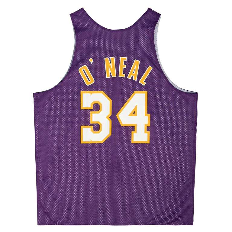 Here Come The Lakers! - Lakers & Raptors NBA Basketball Jerseys mit Shaquille O'Neal & Vince Carter