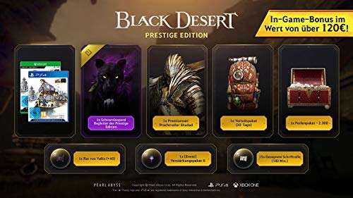 Black Desert Prestige Edition (Xbox One / Xbox Series X) für 12,63€ inkl. Versand (Amazon.es)