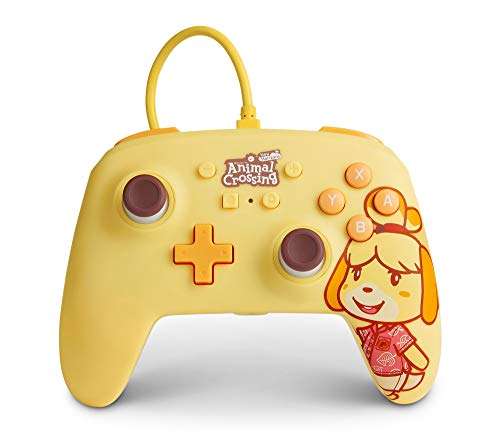 [Prime] PowerA Enhanced Wired Controller Animal Crossing Isabelle (Switch)