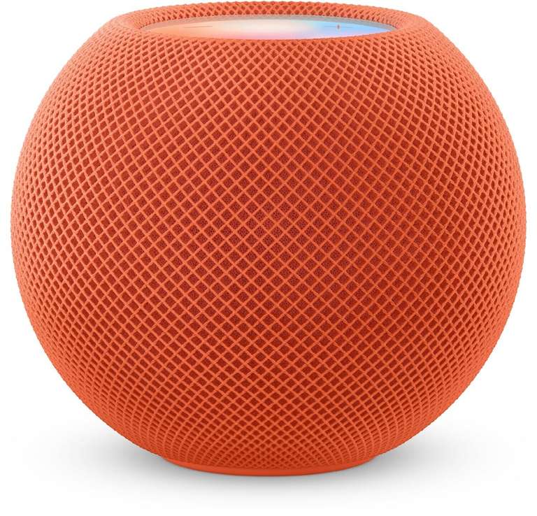 APPLE HomePod mini Smart Speaker, Blau, Gelb, Orange