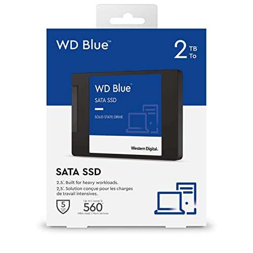 [Computeruniverse] WD Blue SATA SSD 2 TB, 2,5 Zoll für 96,88