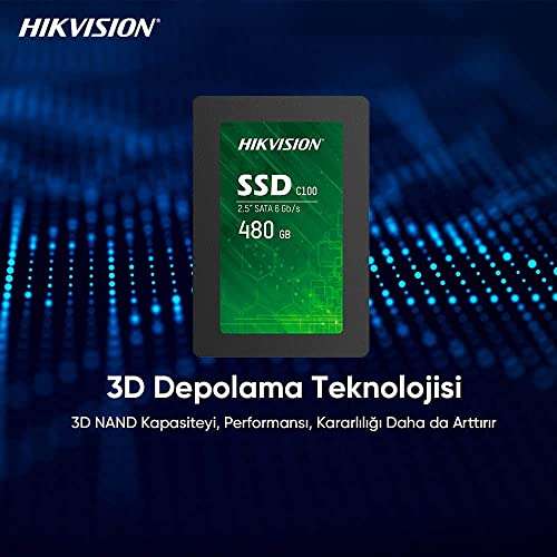 [Prime]HIKVISION HS-SSD-C100 2,5 Zoll SATA 6 GB/s SSD Festplatte 480 GB