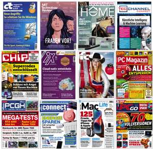 27 Zeitschriftenabos (Computer,Technik,HiFi): Spektrum für 68,12€ | PCWelt plus für 82,40€ + 40€ Geld Überweisung aufs Konto / PCgo,PCMag.