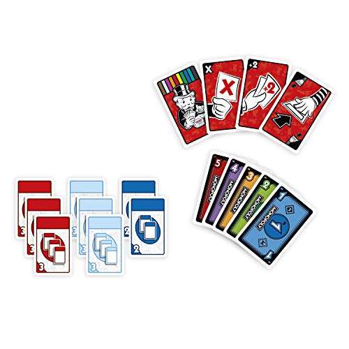 Hasbro: Monopoly Kids, schnelles Kartenspiel für 4 Spieler, Spiel für Familien und Kinder ab 7 Jahren für 4,49€ (Prime)