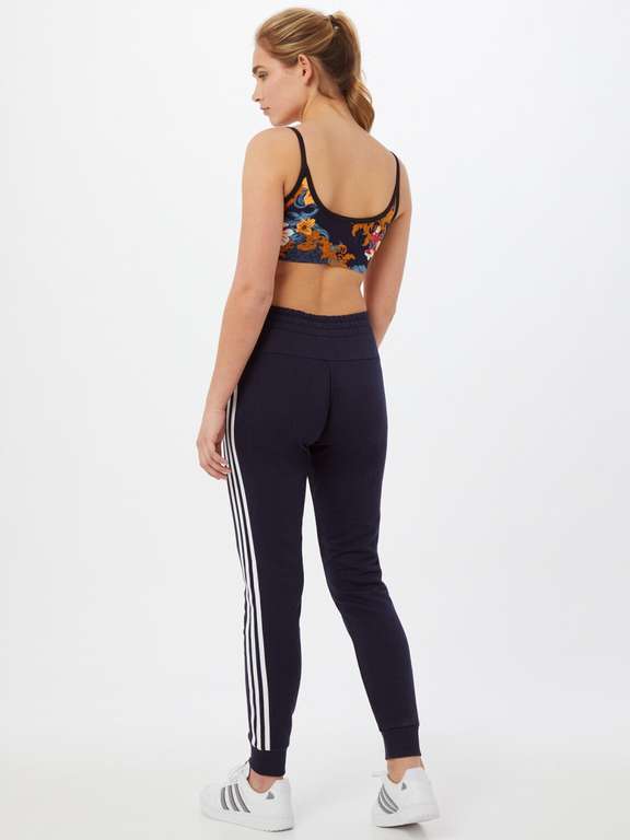 Adidas Essentials French Terry 3-Stripes Pants in Dunkelblau für Damen (Gr. S + M + XL)