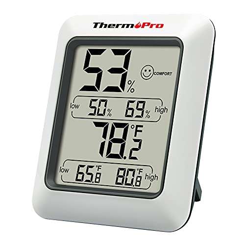[Prime] ThermoPro TP50 - digitales Thermo-Hygrometer für Innen