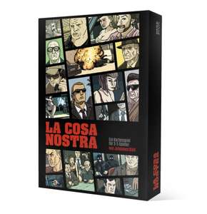 La Cosa Nostra | Brettspiel / Kartenspiel für 3 - 5 Personen ab 16 Jahren | ca. 90 Min. | BGG: 7.6 / Komplexität: 2.63