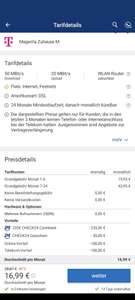 [CHECK24] Telekom Magenta Zuhause M Tarif mit 50 MBit inkl. 6 Freimonate und Exklusive CHECK24 Cashbacks