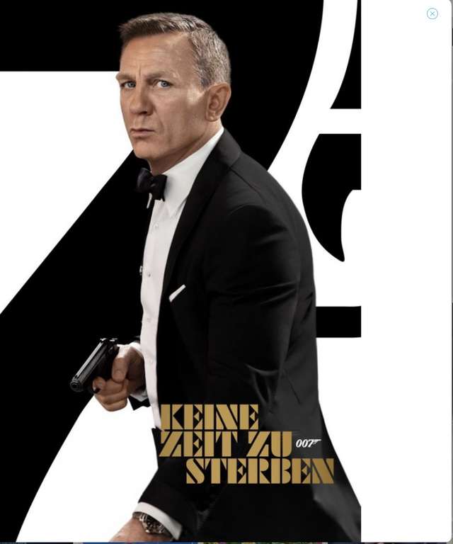 007: Keine Zeit zu sterben in 4K DolbyVision auf iTunes / Apple TV