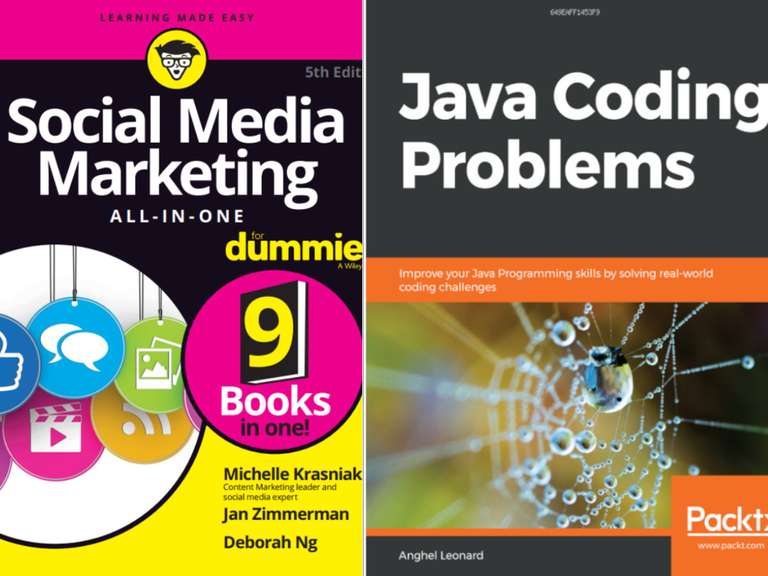 [tradepub.com] "Java Coding Problems" & "Social Media Marketing All-in-One For Dummies" (eBook, engl.)